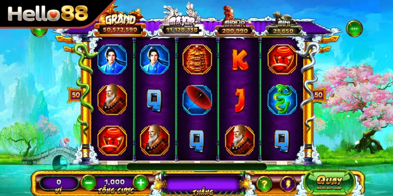 Cách thức săn thưởng trong game Slots của Hello88